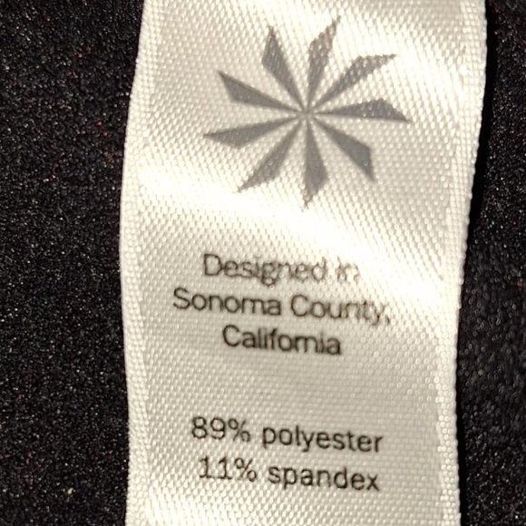 Athleta Fleece Lined Zip Pockets Ski Leggings Size XS - Picture 7 of 8